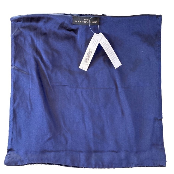 NWT Donna Karan Home Silk Embroidered Pillow Cover Sham - Picture 6 of 9